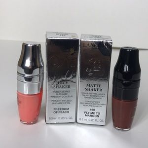 Lancôme juicy and matte lip shaker